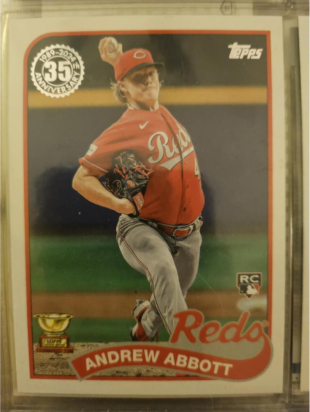 Andrew Abbott (RC) - 2024 Topps #89B-96 1989 Topps Baseball 35th Anniversary
